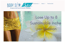 Tablet Screenshot of bodyslimspa.com